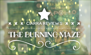 Ciarra Review's - Burning Maze, read more at gossamerydreams.com