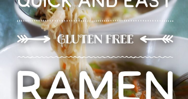 Quick and Easy Gluten-free Ramen!